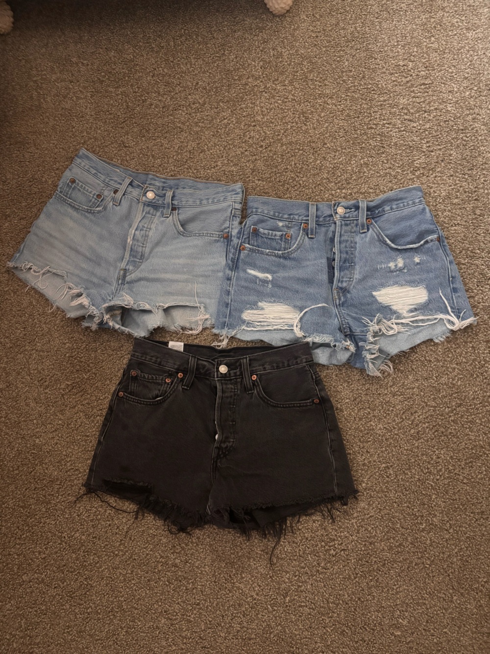 Levi's Women's Denim Cutoff Shorts